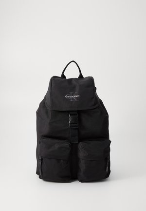 BOLD FLAP BACKPACK - Rugzak - black