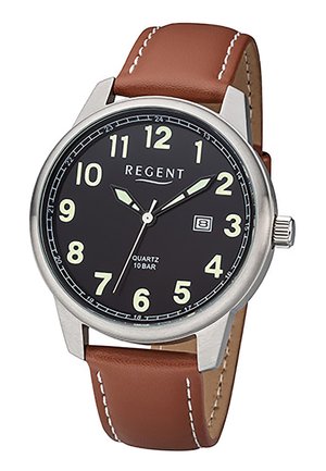 ANALOG- MIT ARMBAND - Watch - braun