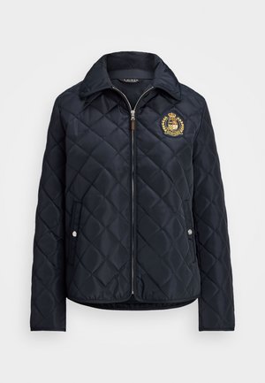 Lauren Ralph Lauren CREST PATCH DIAMOND QUILTED JACKET - Jas - navy