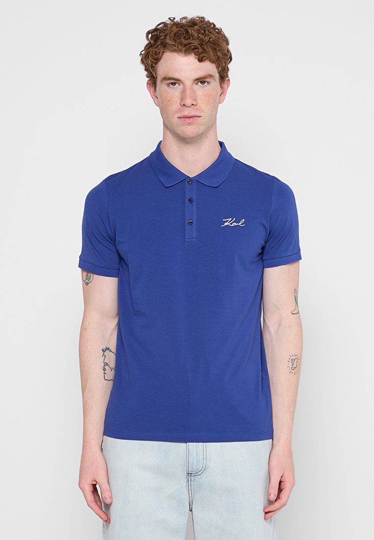 Karl Lagerfeld Poloshirt blauw