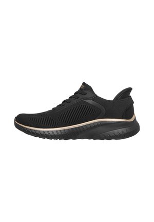 Skechers, SKECHERS BOBS SQAUD CHAOS CURRENT MUSE DAMEN BLACK ROSE GOLD - Sneaker low - black