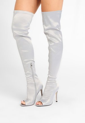 Korolliset saappaat - light grey