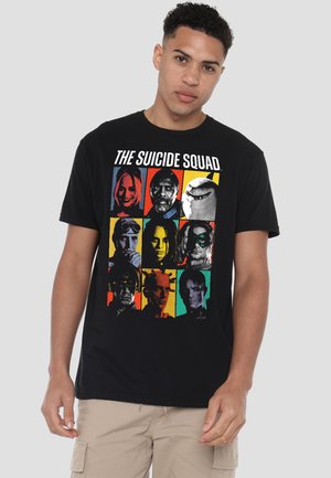 Cotton Soul, SUICIDE SQUAD 2/SQUAD TILES - Print T-shirt - black