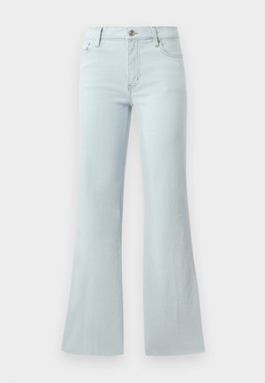 FRAME THE ICON - Flared-farkut - light denim blue