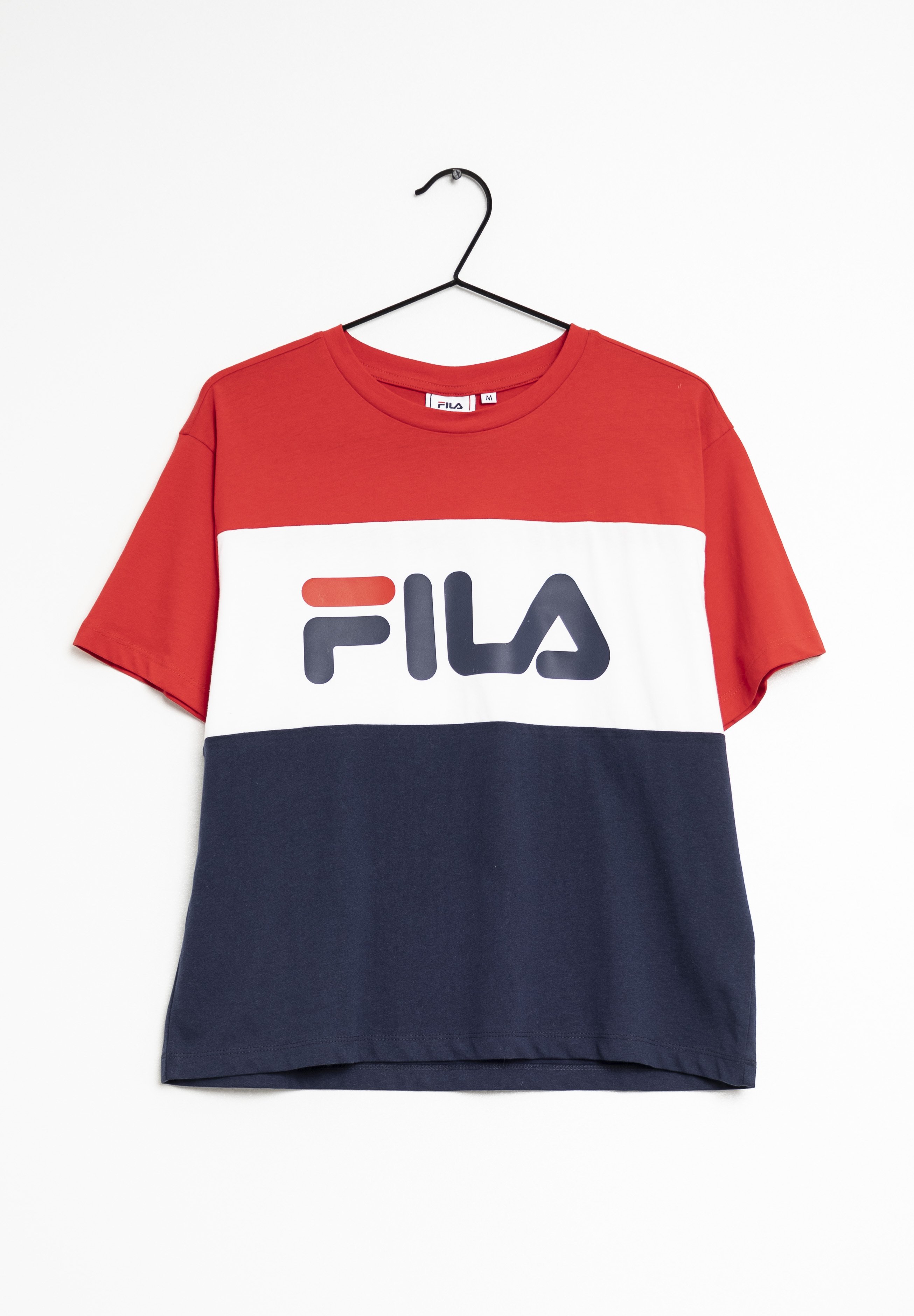 Fila Print T-shirt - multicolor/red 