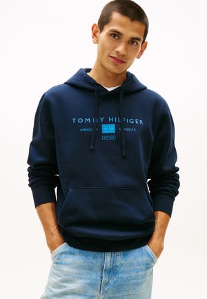 BRAND LOVE MONO STACK HOODY - Hættetrøje - desert sky