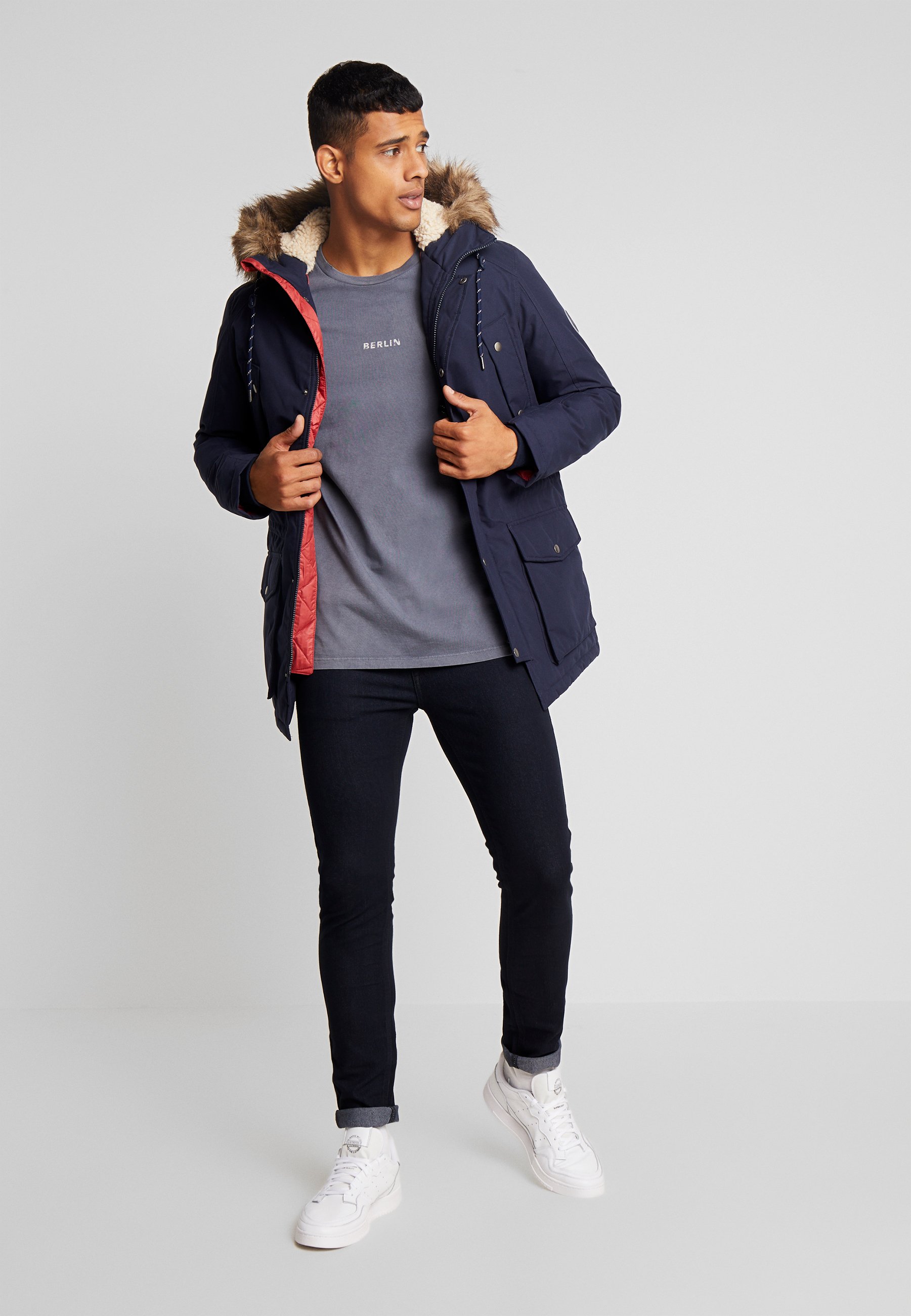 Jack \u0026 Jones JOREXPLORE - Winter coat - navy blazer/dark blue - Zalando.ie