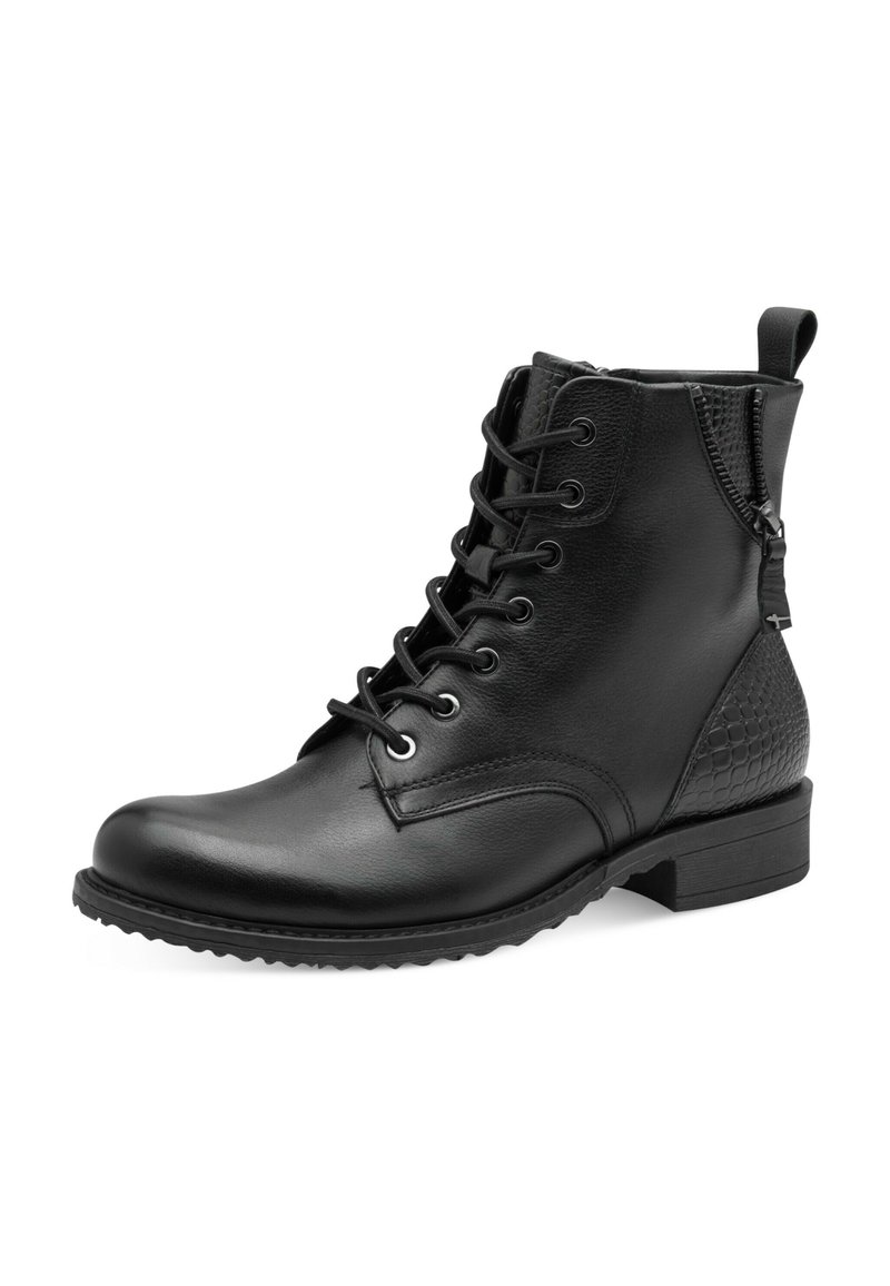 Tamaris Bottines à lacets - black