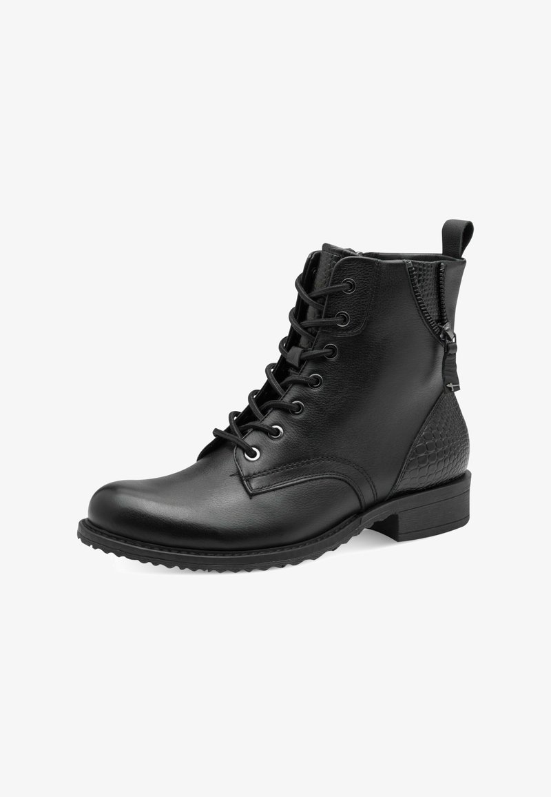Tamaris Bottines à lacets - black