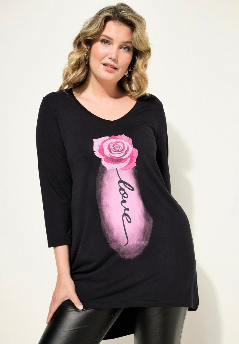 MIAMODA Langarmshirt - black