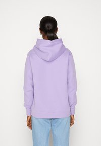 UGG REY FLUFF LOGO HOODIE - Mikina - purple jade