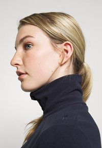CMP WOMAN - Felpa in pile - black/blue