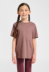 Hummel Basic T-shirt - twilight mauve