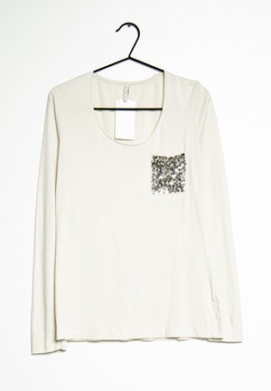 T-shirt à manches longues - beige