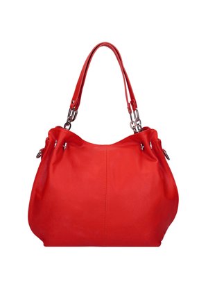 SHOULDER - Shopper - rosso