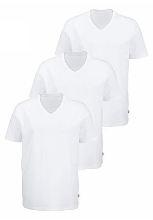 Bruno Banani 3 PACK - T-shirt basique - weiß