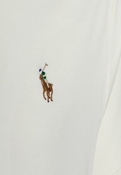 Polo Ralph Lauren Big & Tall SOFT COTTON CREWNECK T-SHIRT - T-shirt básica - clubhouse cream