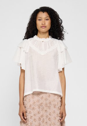 MUNTHE KECEA - Blusa - weiß