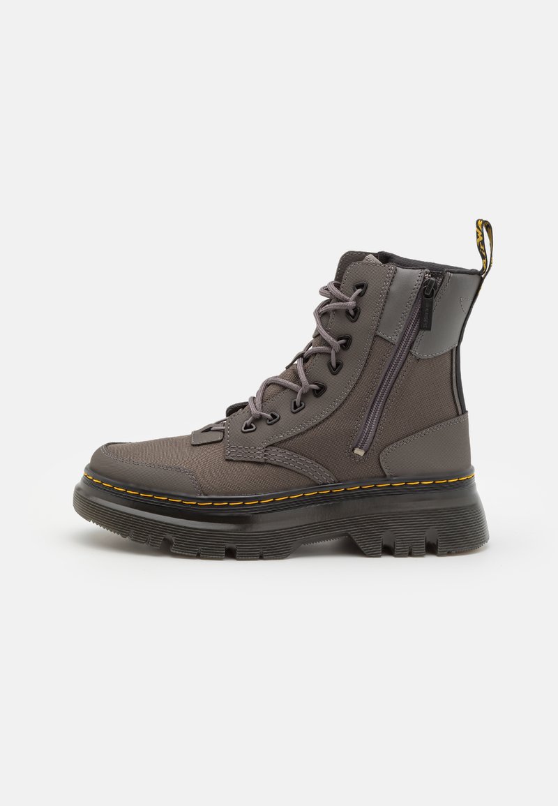 Dr. Martens - TARIK ZIP UNISEX - Platform ankle boots - gunmetal, Enlarge