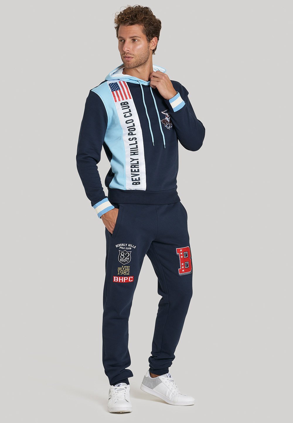 Beverly Hills Polo Club Sudadera - navy/azul marino - Zalando.es