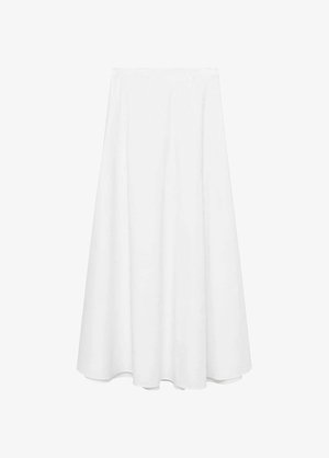 Mango POPPLIN-A - Velika suknja - white