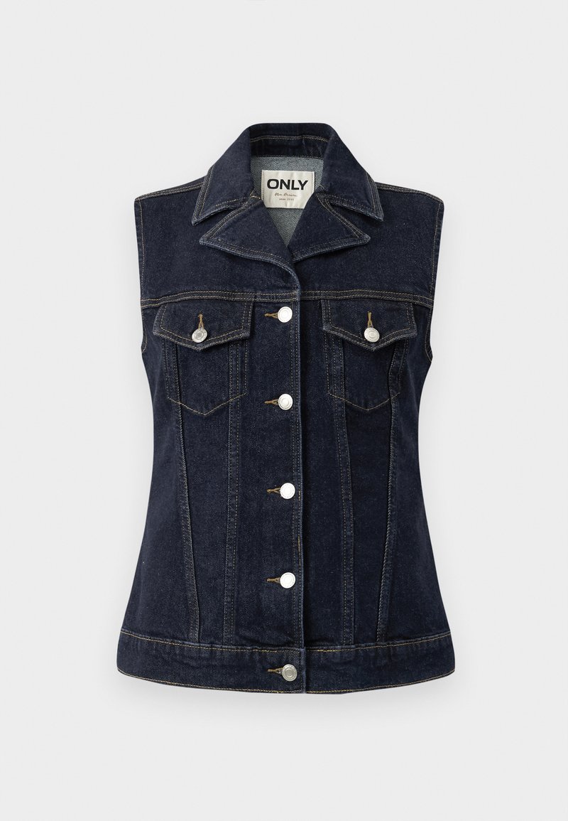 Only Bodywarmer donkerblauw denim