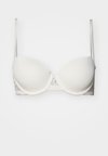 LIGHTLY LINED BALCONETTE SOFT STRETCH LACE - Reggiseno a balconcino - ivory