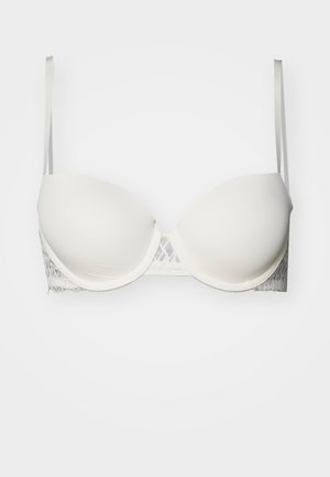 Calvin Klein Underwear LIGHTLY LINED BALCONETTE SOFT STRETCH LACE - Balconette bra - ivory