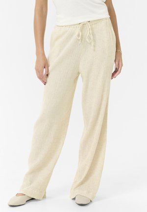 KAGITTE - Pantalon classique - feather gray melange