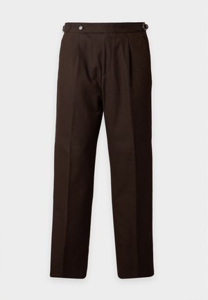 BOSS, Stoffhose - dark brown