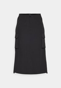 PARACHUTE CARGO SKIRT - Trapecinis sijonas - black