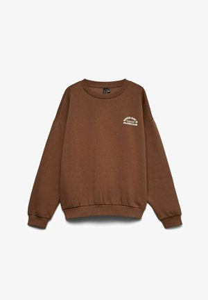 Vero Moda, SWEATSHIRTS VMADINE SWEATSHIRT - Pusa - cocoa brown