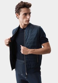 Marks & Spencer QUILTED GILET - Weste - dark navy