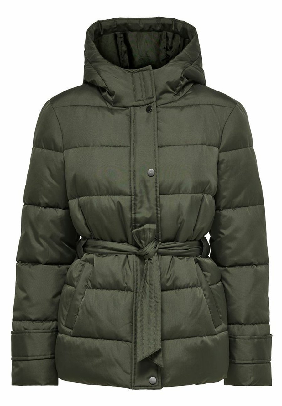 JDY Winter jacket - forest night/olive 