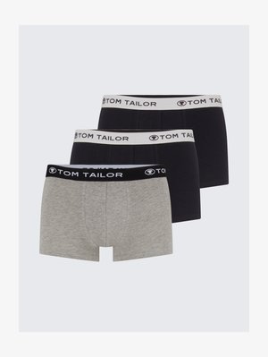 TRIPLE PACK - Trumpikės - anthracite melange/black