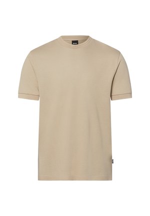 BOSS, T-shirt basic - beige