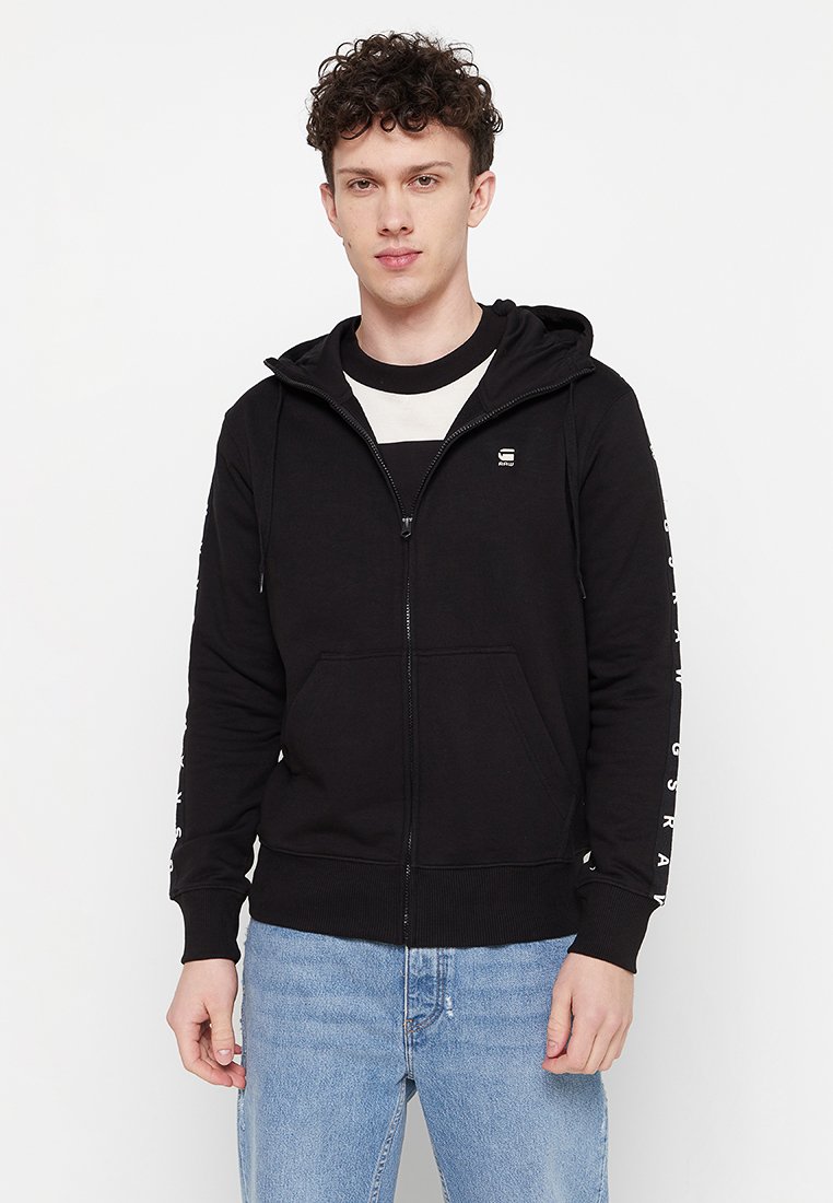 Bluză de molton cu fermoar