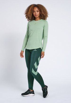 Hummel PARIS - Tights - darkest spruce