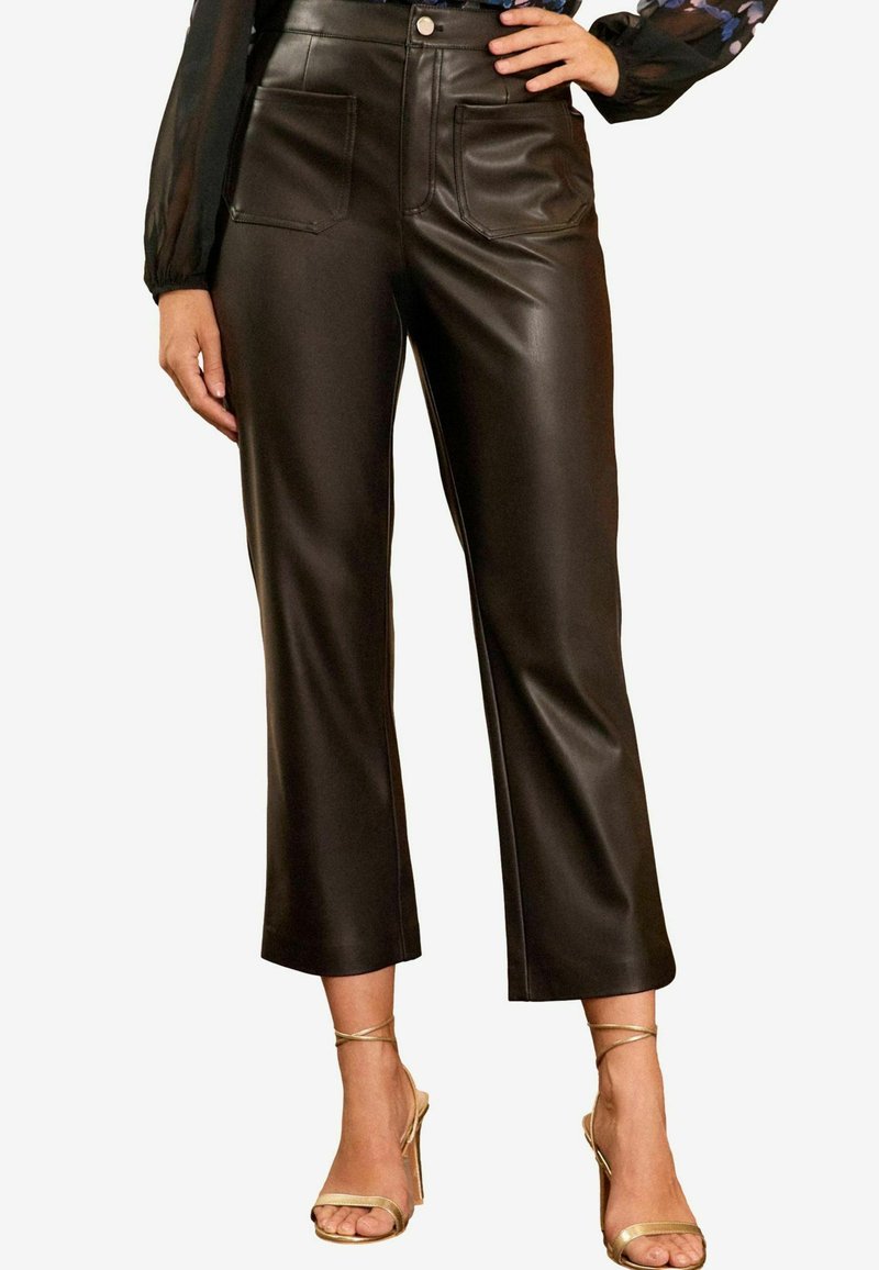 Love & Roses Stoffhose - black