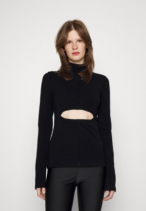 INTERLOCK STRETCH AUCKLAND - Topper langermet - black