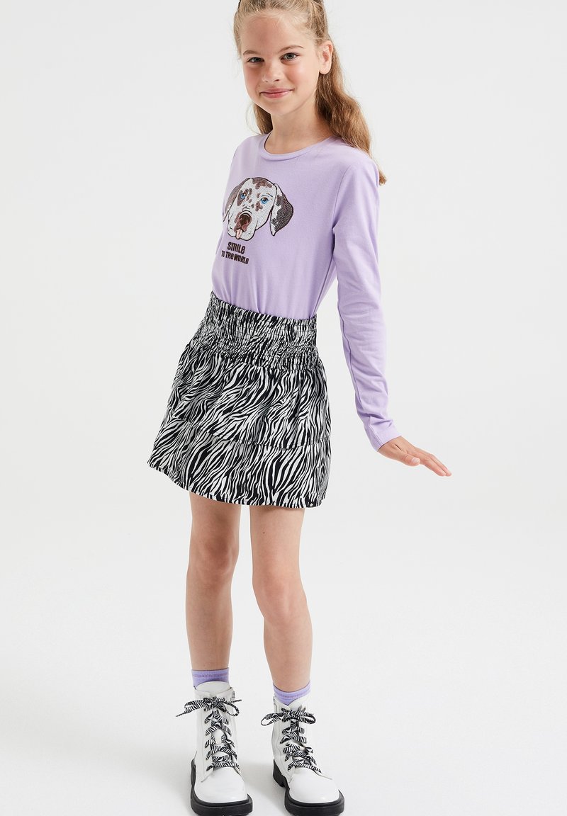 WE Fashion Minirok zwart