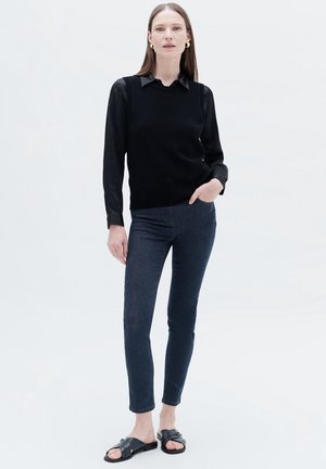Slim fit jeans - denim double stone