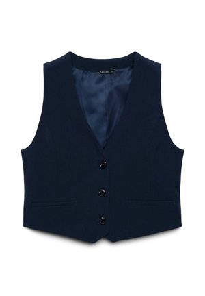 CORTO CON BOTTONI - Veste sans manches - blu notte