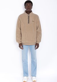 Schott SWANDRIC - Fleecepullover - beige