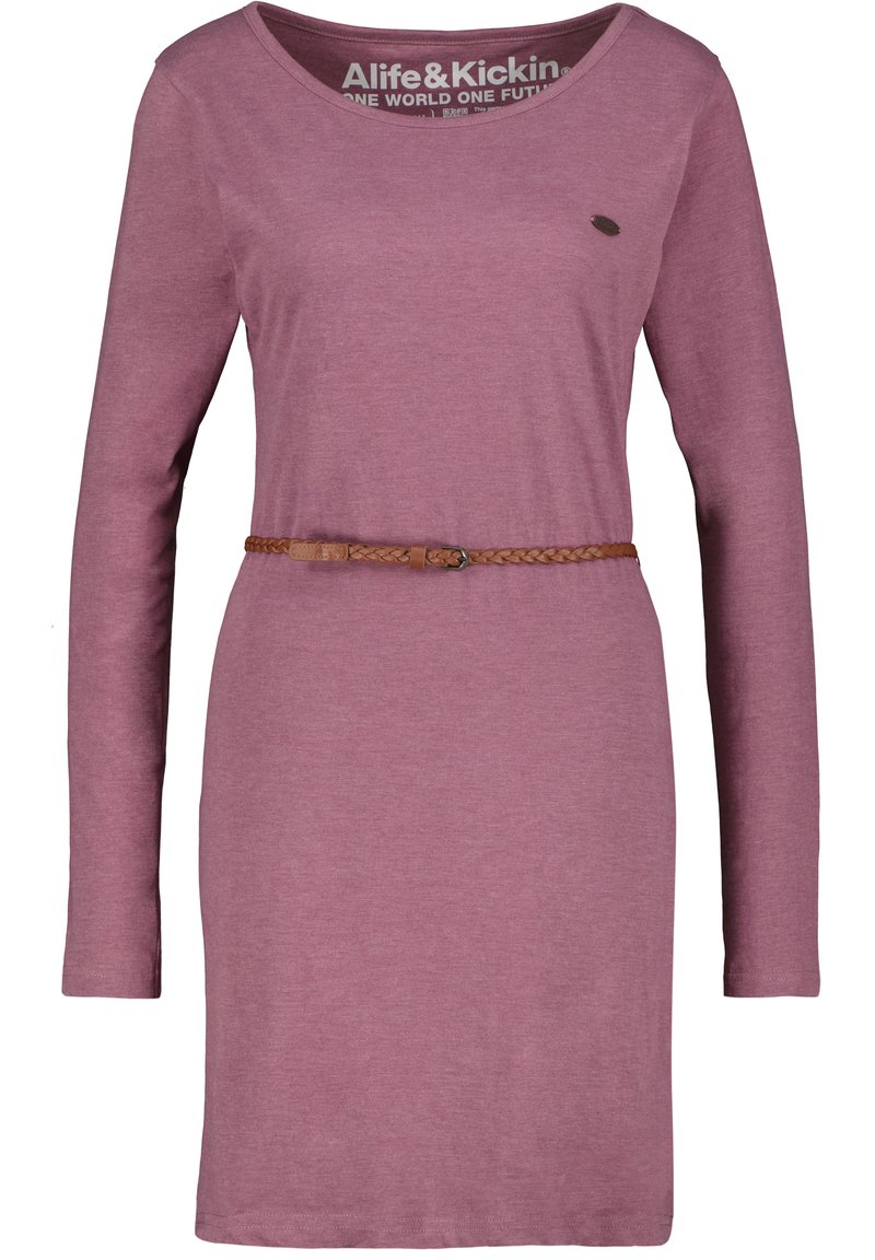 alife & kickin Jerseyjurk paars gemêleerd alife & kickin Jerseyjurk paars gemêleerd
