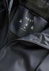 Next RUBBERISED HOODED - REGULAR FIT - Regnjakke / vandafvisende jakker - navy blue