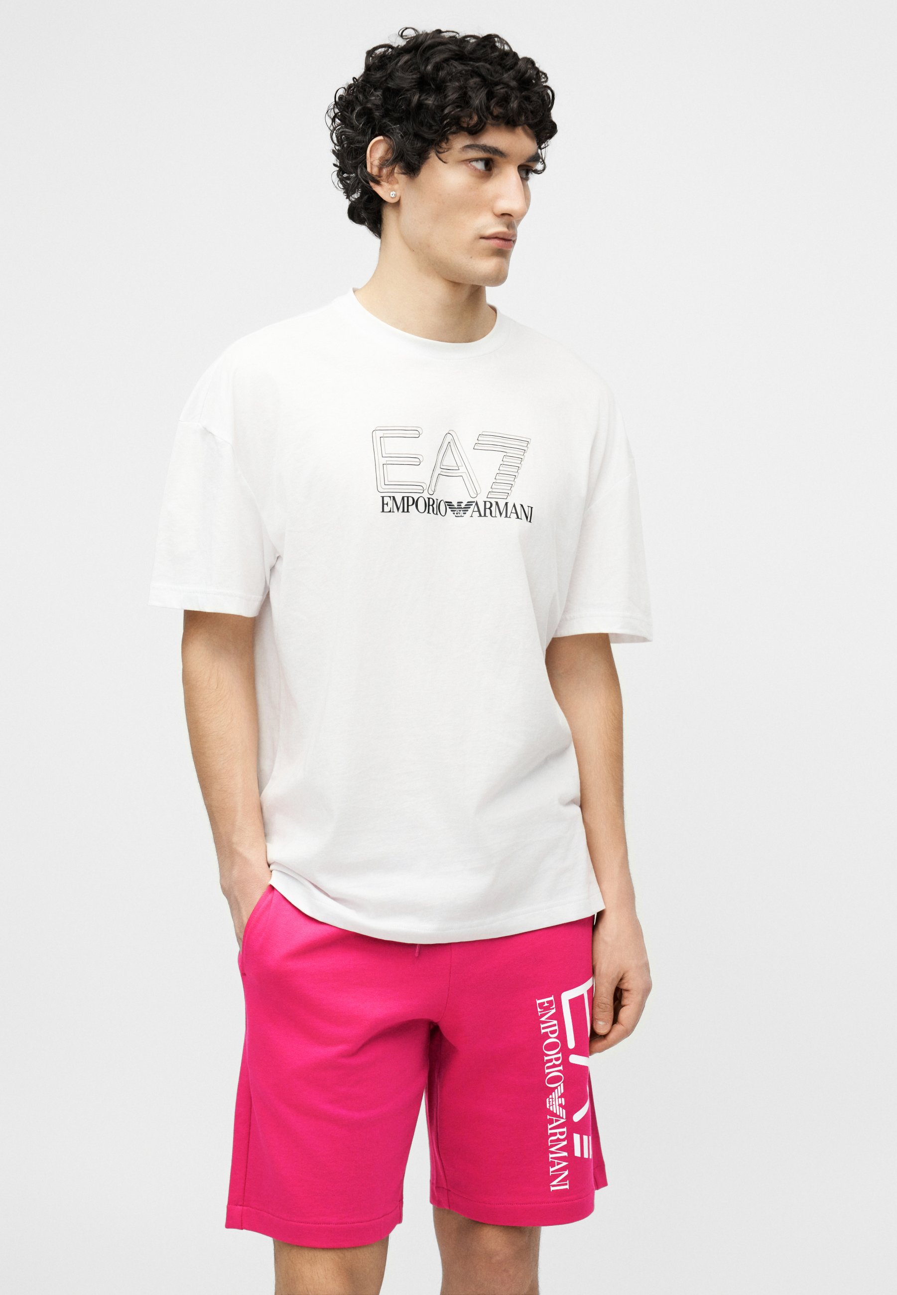 EA7 Emporio Armani TRAIN CORE - Shorts - fucsia as sample/pink