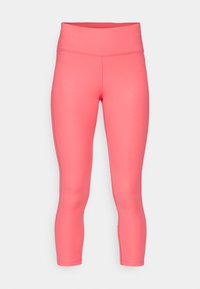 FAST CROP - Tights - aster pink/reflective silver