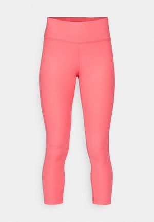 Nike Performance FAST CROP - Leggings - aster pink/reflective silver