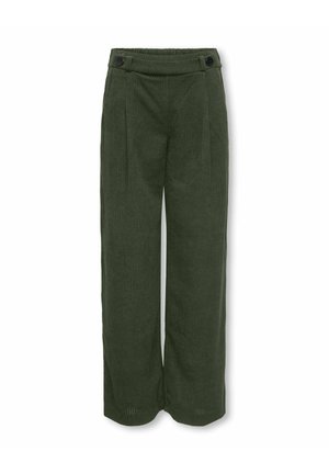 ONLY GIRLS, KOGGEGGO CORD PANT JRS NOOS - Pantalon classique - forest night